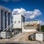 Concrete and cement factory, Lubuskie, Poland